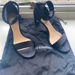 Nicholas kirkwood satin sandal with pearl 38 retail 600+